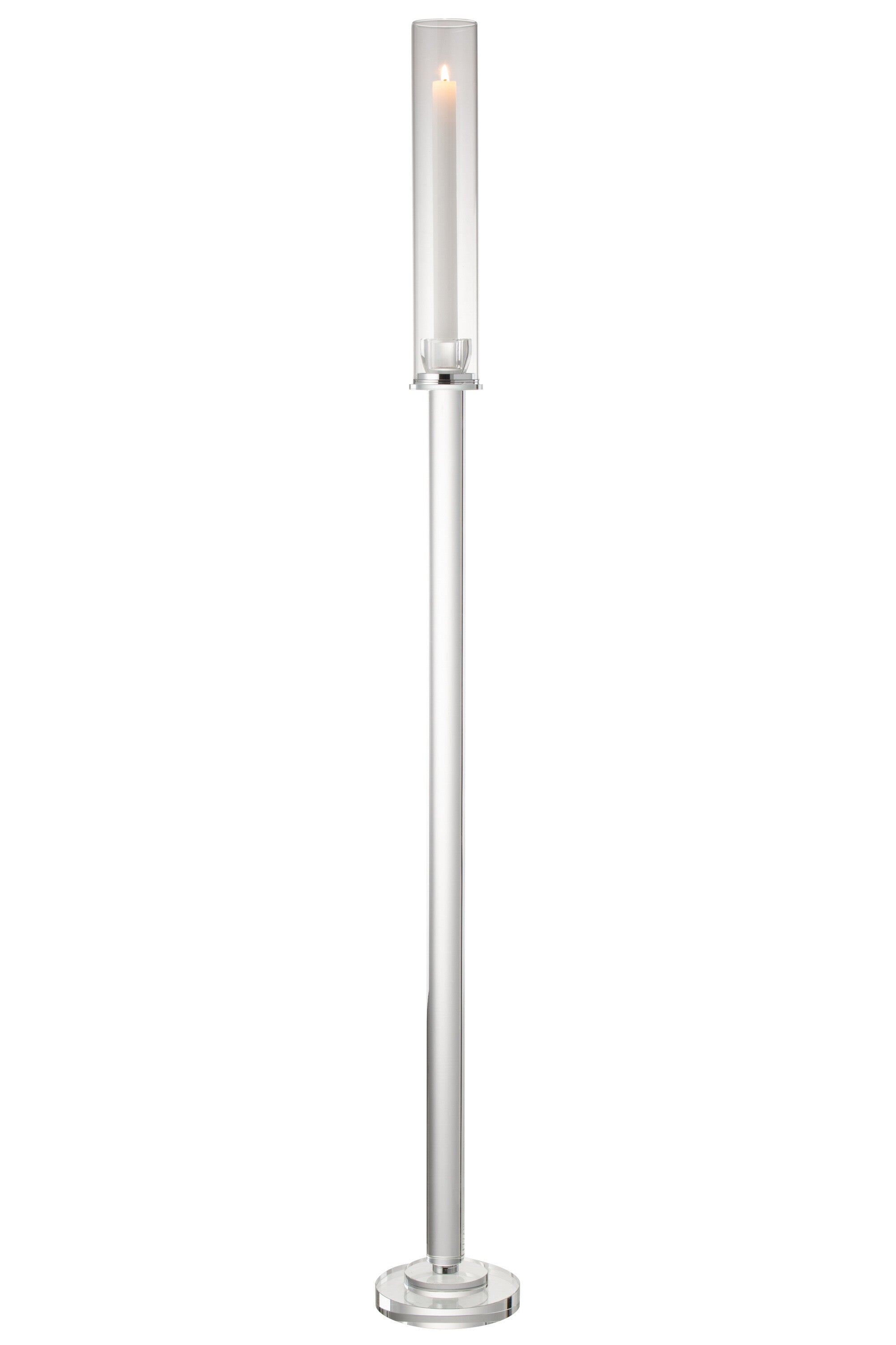 Kaarsenhouder Moira Glas Transparant Groot