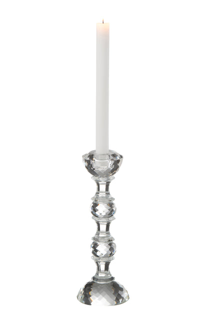 Kaarsenhouder Marie Kristal Transparant Groot