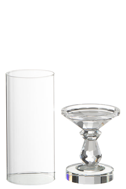 Orkaan Marie Kristal Transparant Klein