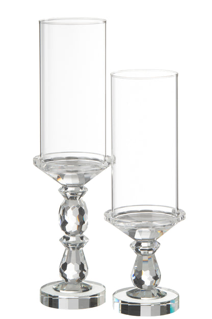 Orkaan Marie Kristal Transparant Groot