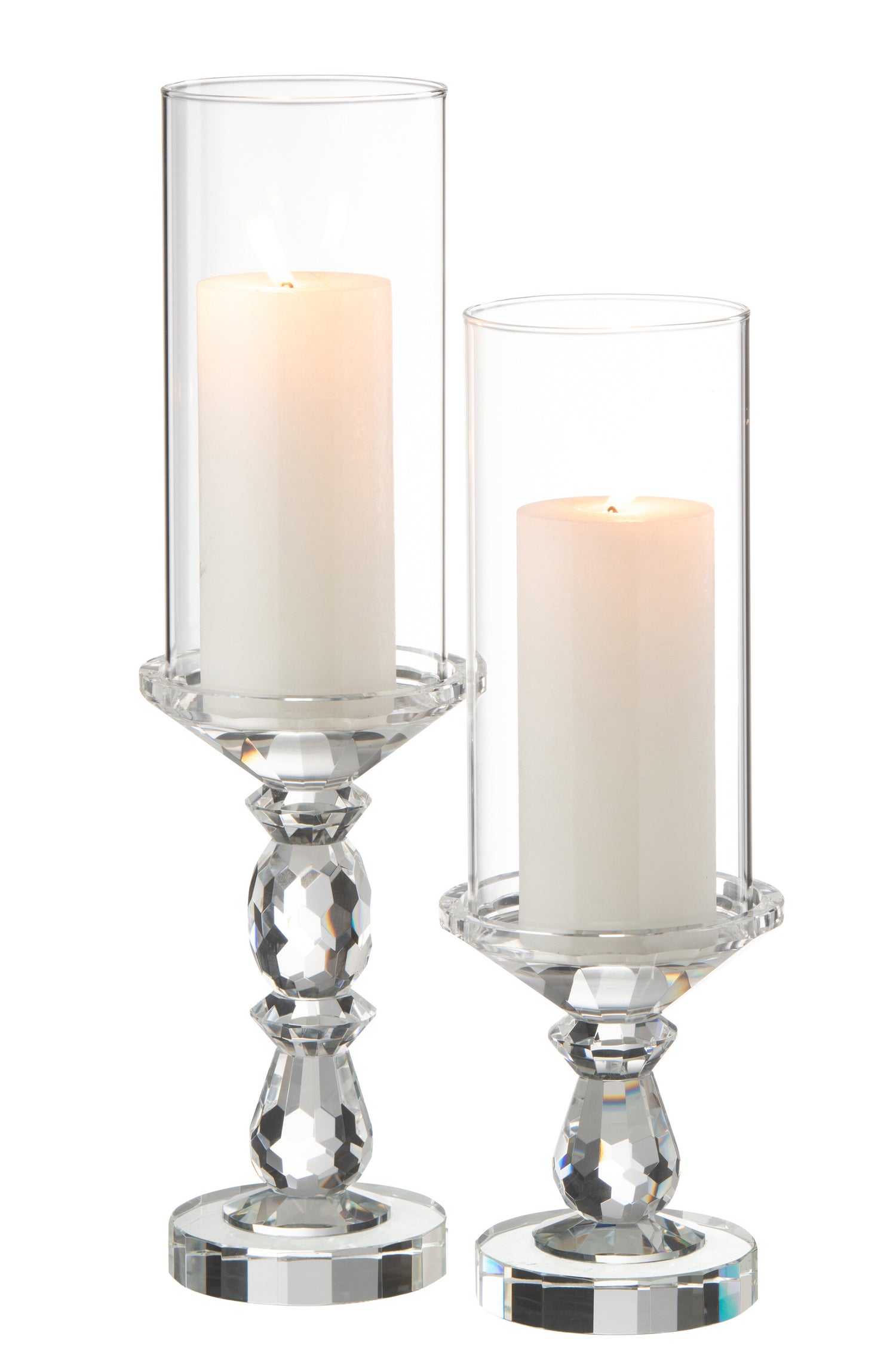 Orkaan Marie Kristal Transparant Groot