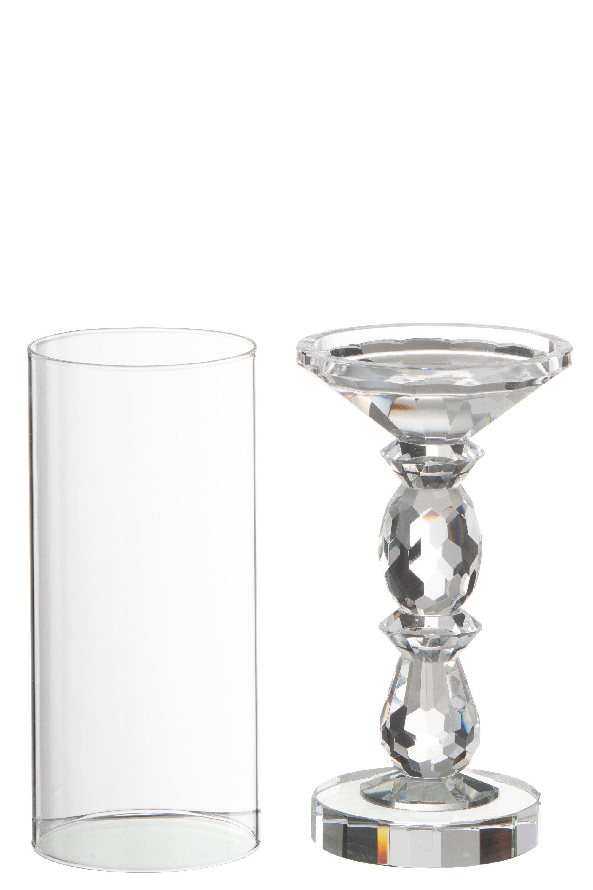 Orkaan Marie Kristal Transparant Groot