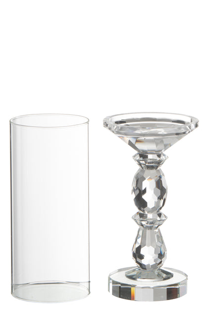 Orkaan Marie Kristal Transparant Groot