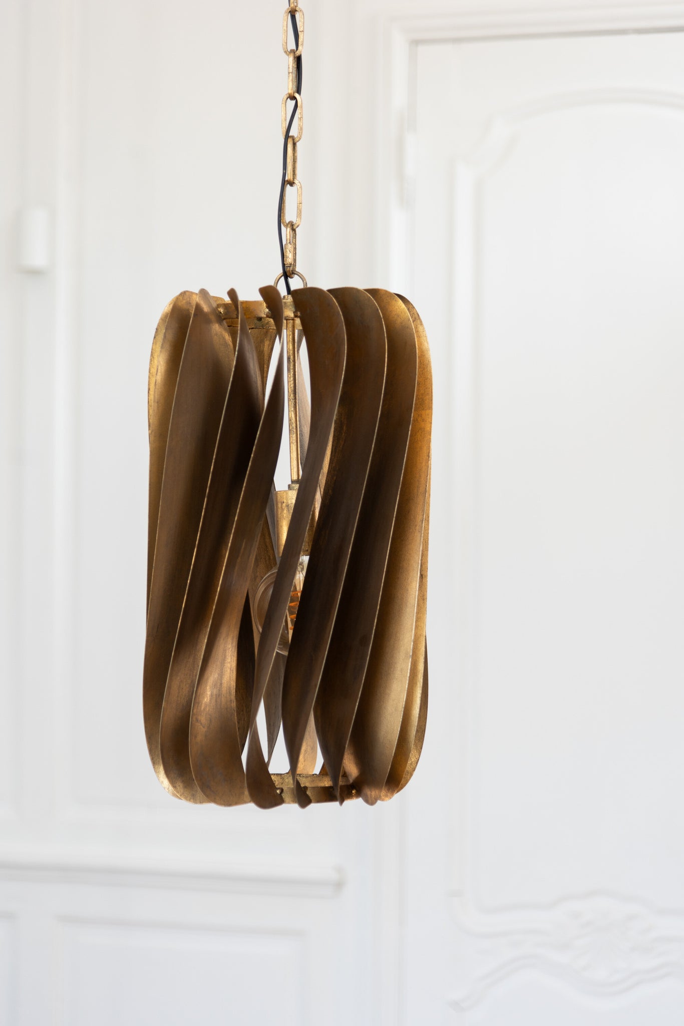 Plafondlamp Tina IJzer Zwart Goud