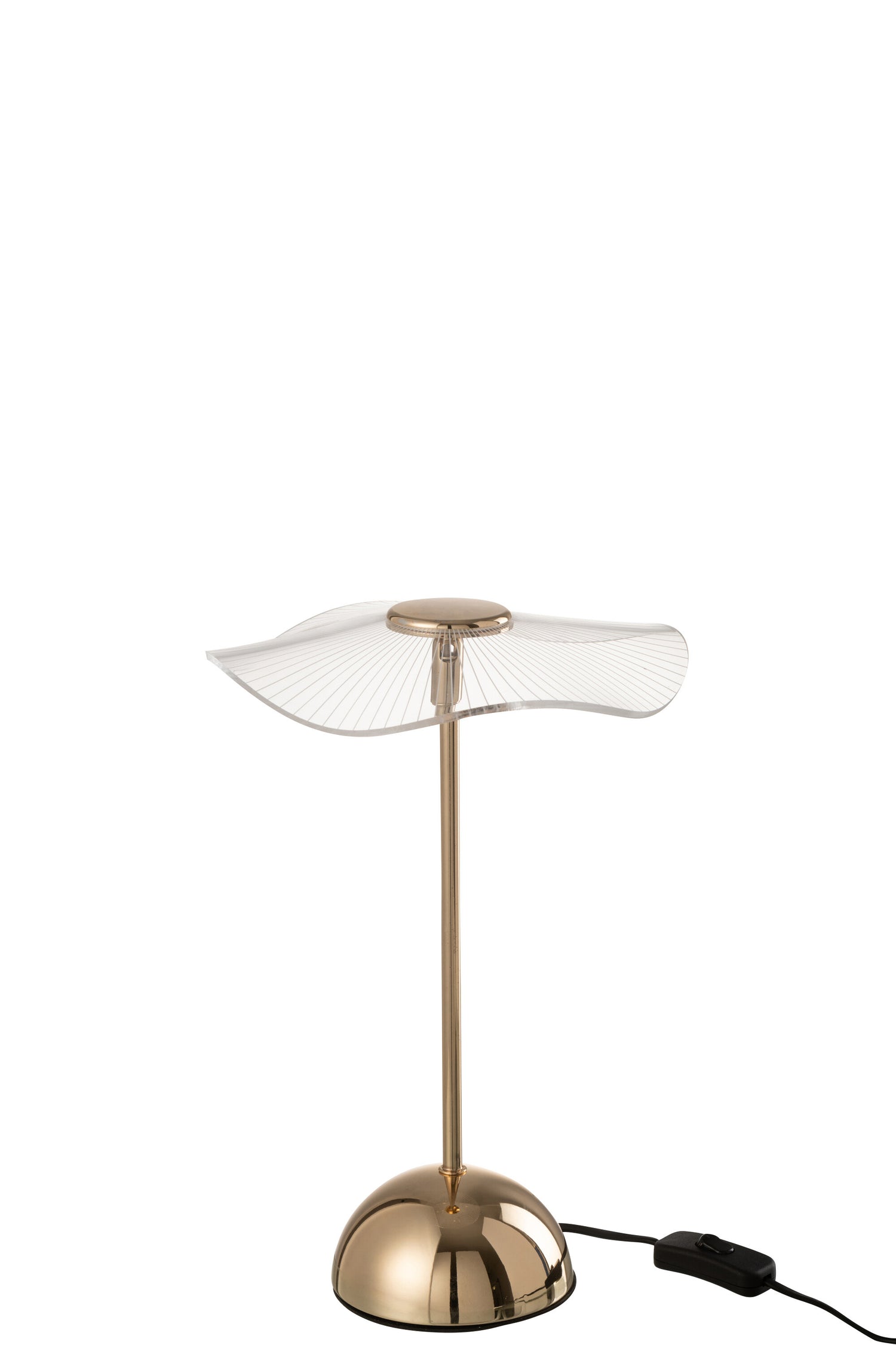 Tafellamp Led Bloem Metaal/Kunststof Goud Klein