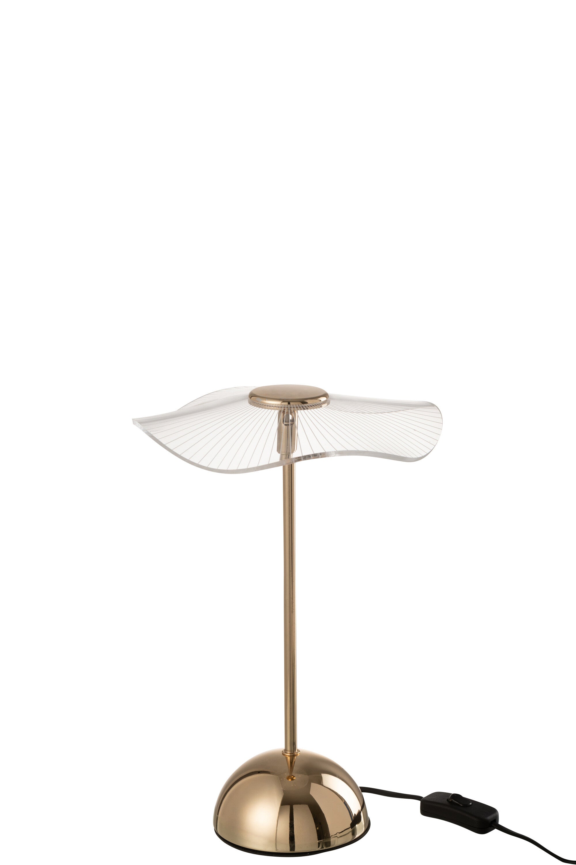 Tafellamp Led Bloem Metaal/Kunststof Goud Klein