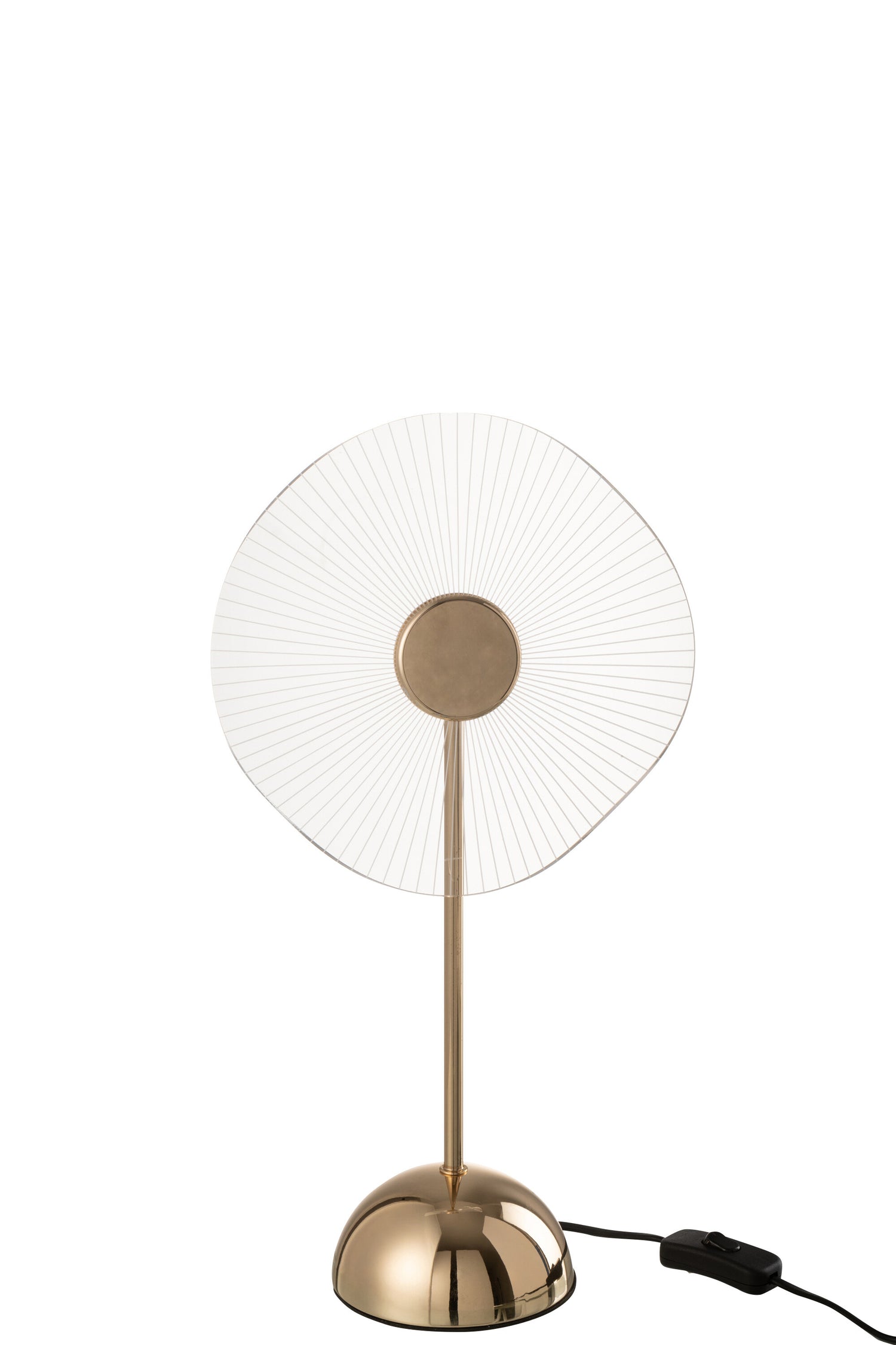 Tafellamp Led Bloem Metaal/Kunststof Goud Klein