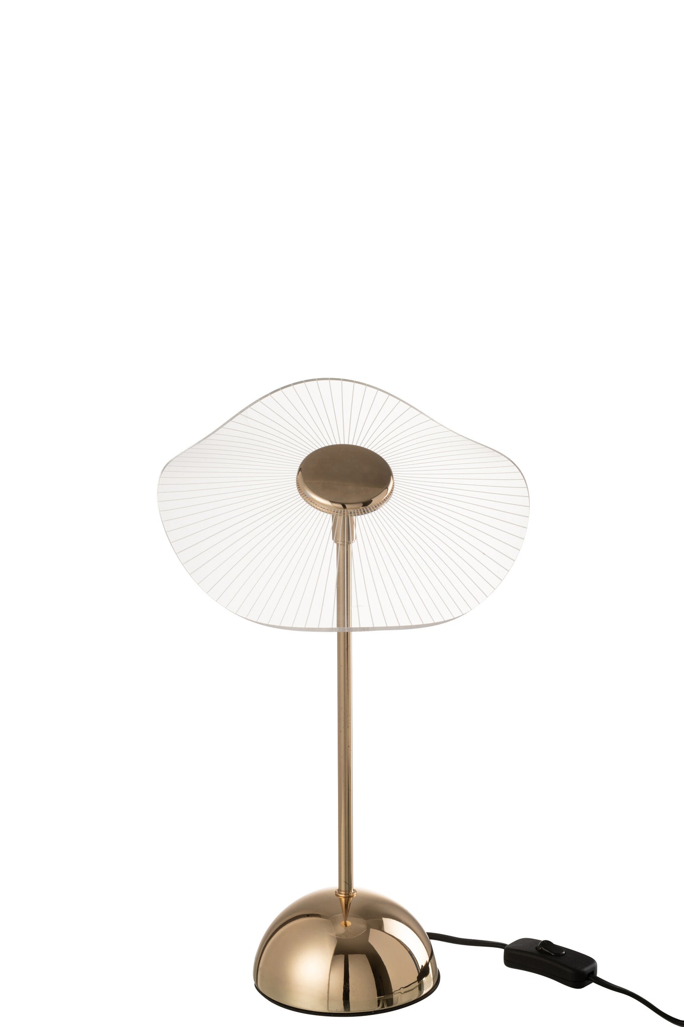 Tafellamp Led Bloem Metaal/Kunststof Goud Klein
