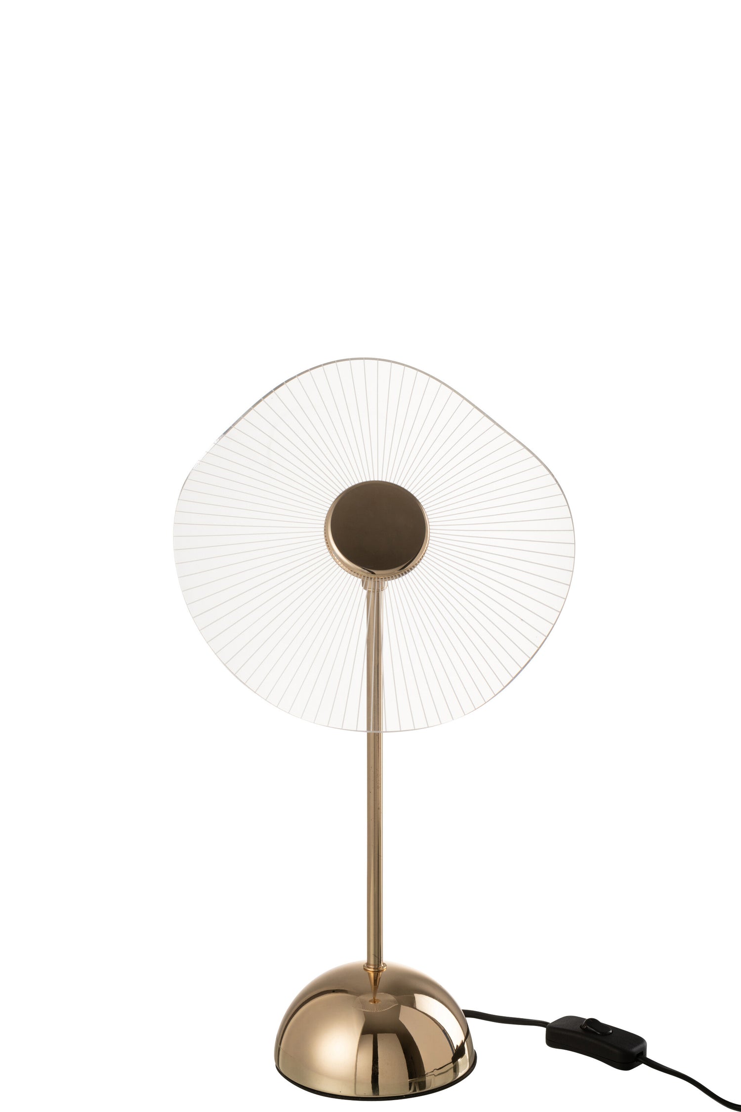 Tafellamp Led Bloem Metaal/Kunststof Goud Klein