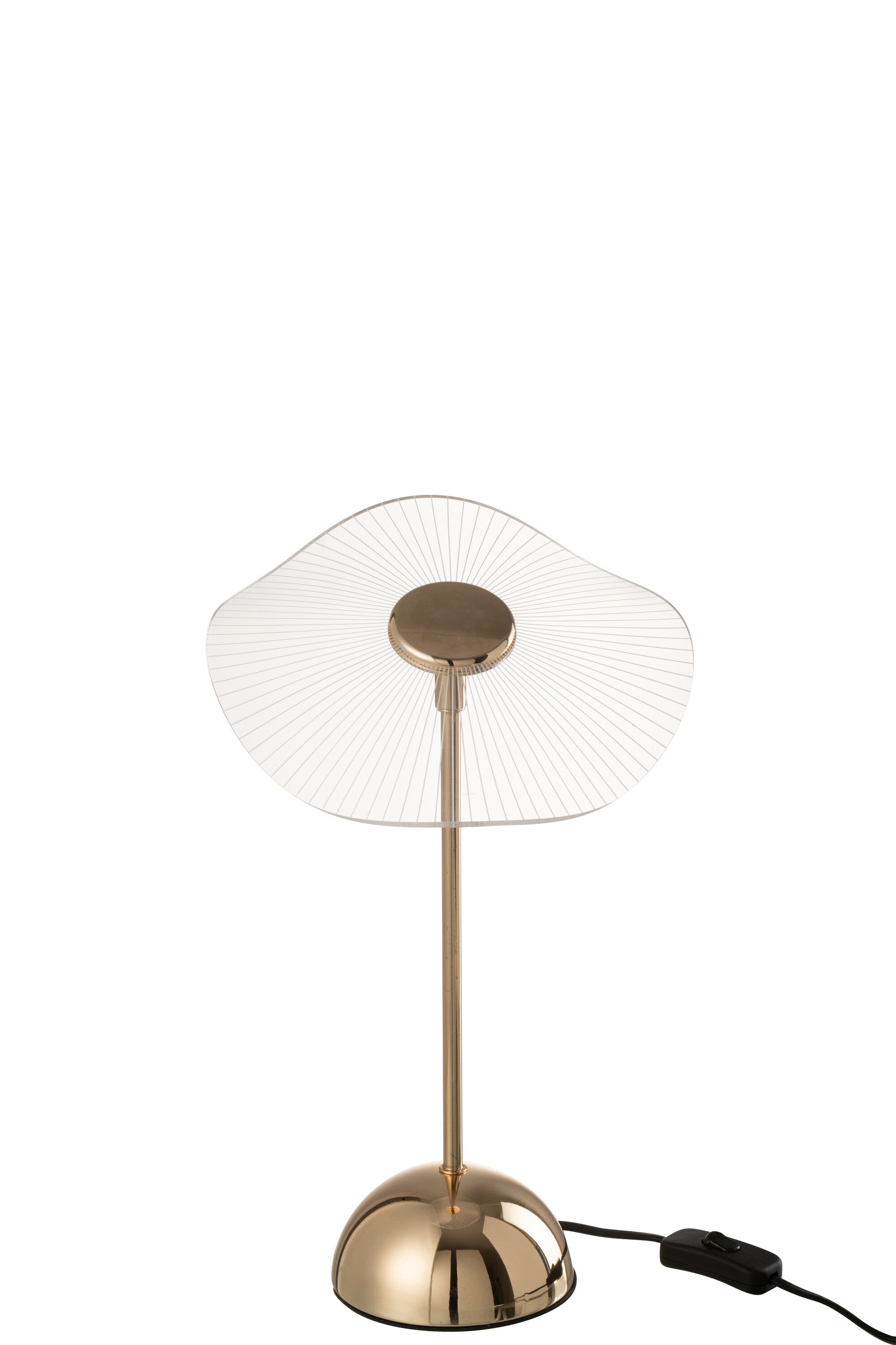 Tafellamp Led Bloem Metaal/Kunststof Goud Klein