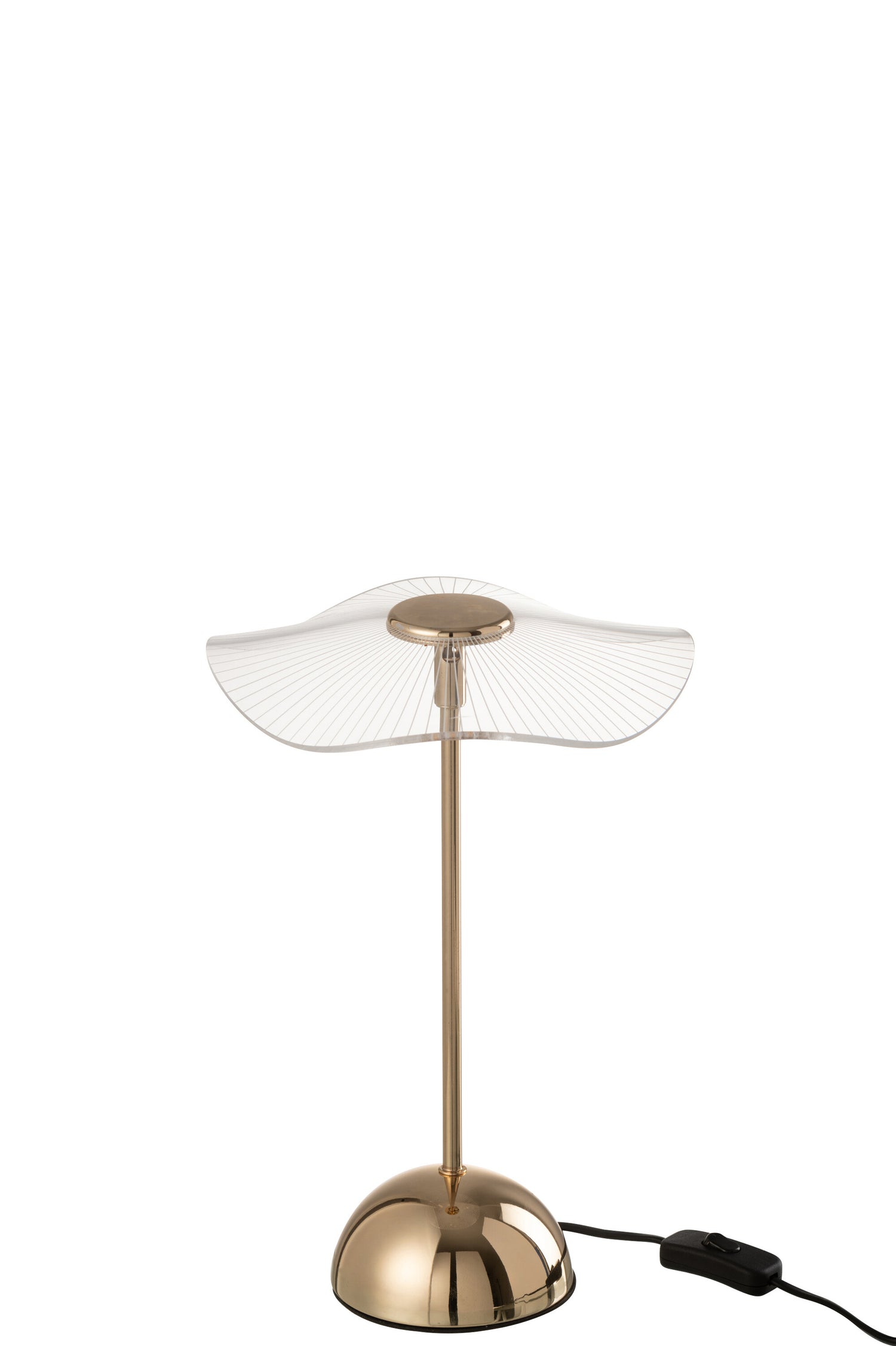 Tafellamp Led Bloem Metaal/Kunststof Goud Klein