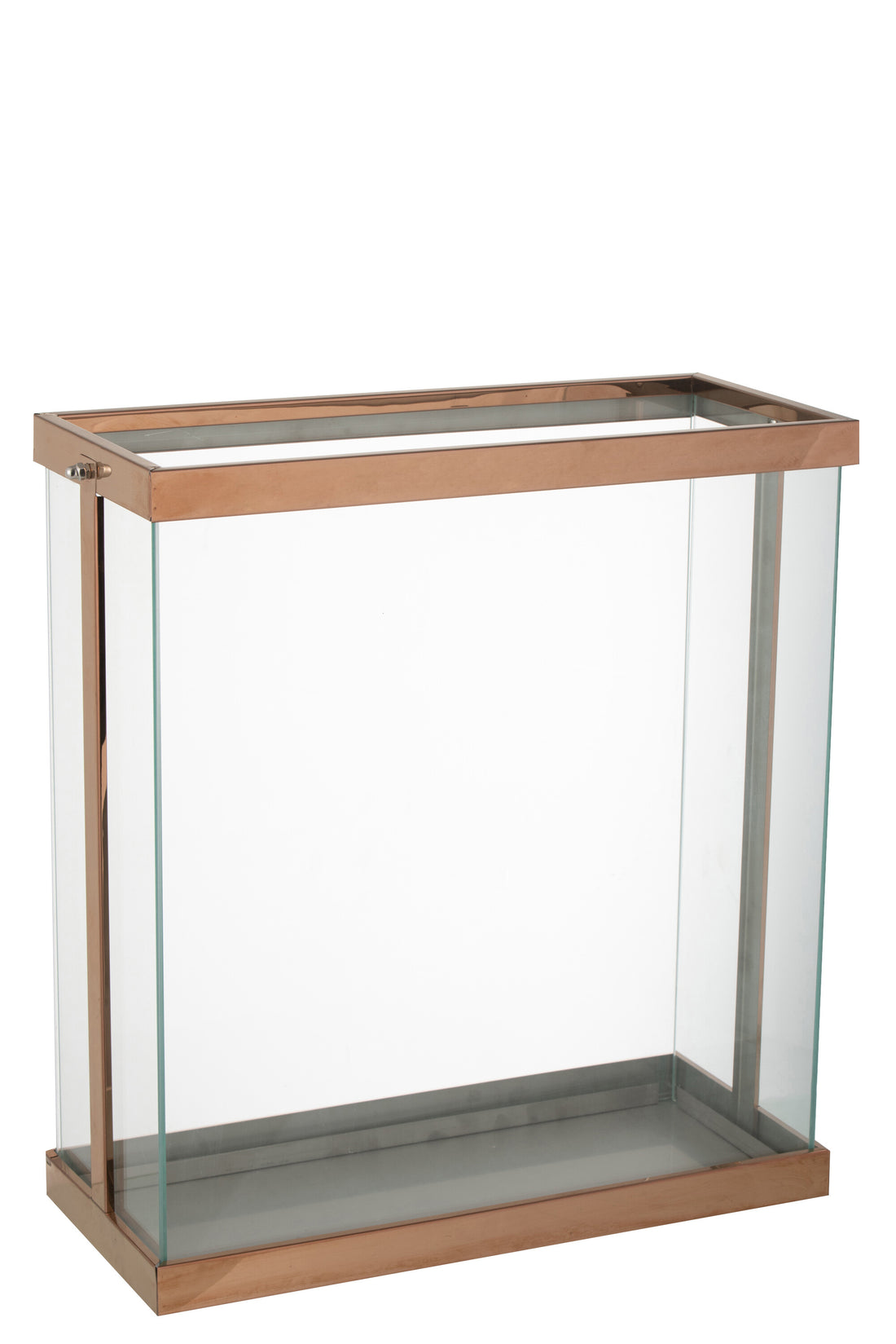 Lantaarn Rechthoekig Enma IJzer/Glas Koper Groot