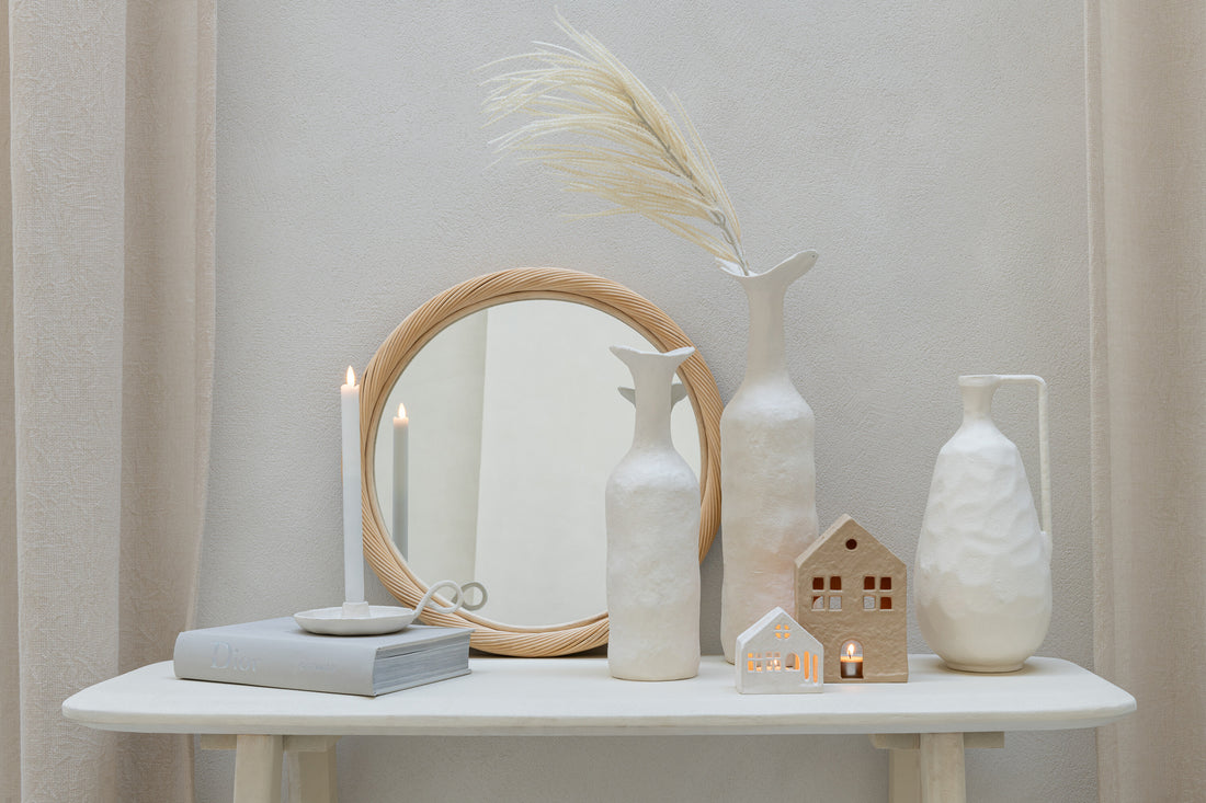 Vaas Agra Aluminium Wit Klein