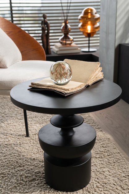 Table Goa Mango Wood Black
