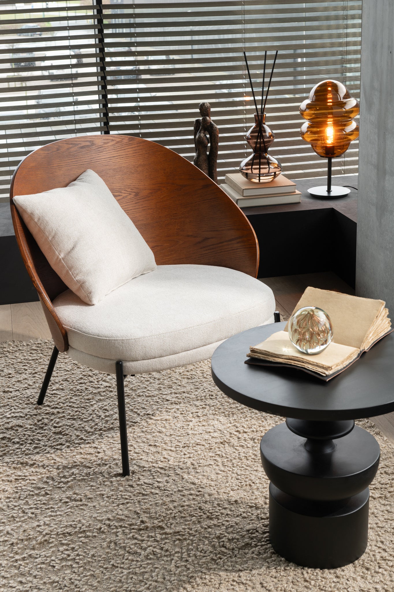 Table Goa Mango Wood Black