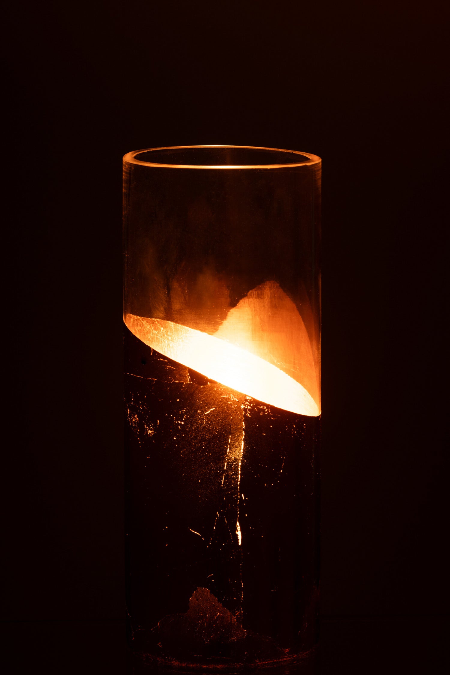 Orkaan Moa Glas Transparant/Goud Medium