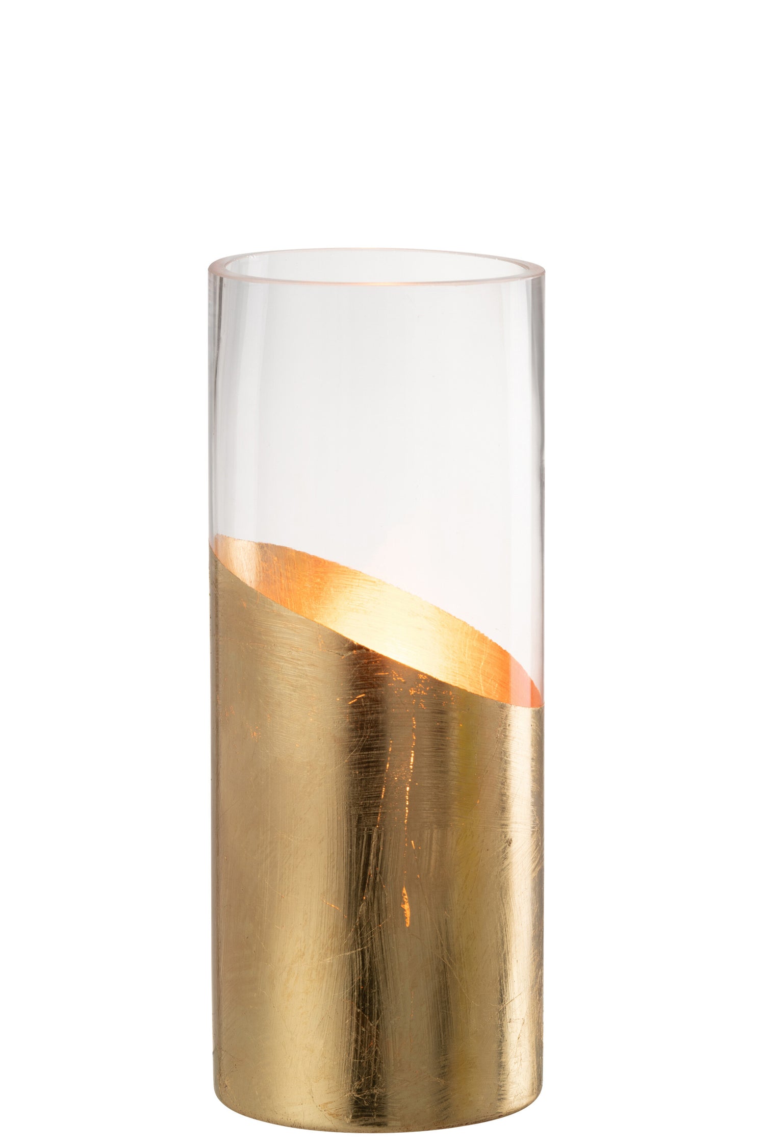 Orkaan Moa Glas Transparant/Goud Medium