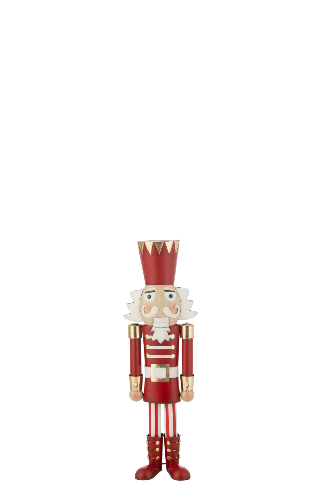 Notenkraker IJzer Rood/Goud Middelgroot