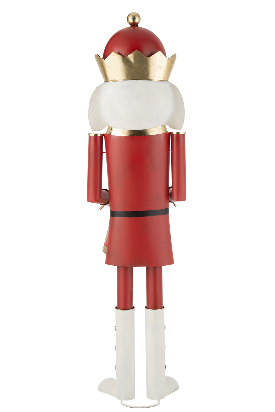 Notenkraker Drum IJzer Rood/Goud Groot