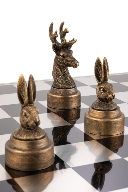 Schaakspel Dieren Poly Mix