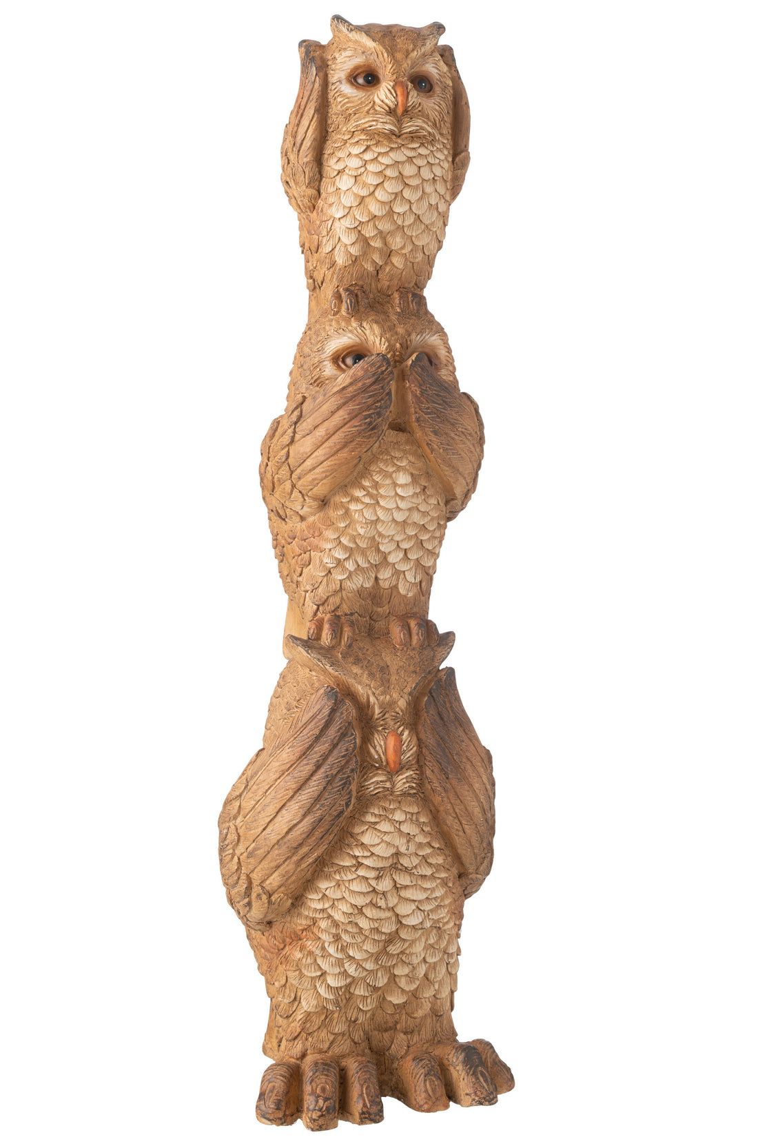 Uilen Op Schouders Magnesium Bruin Groot