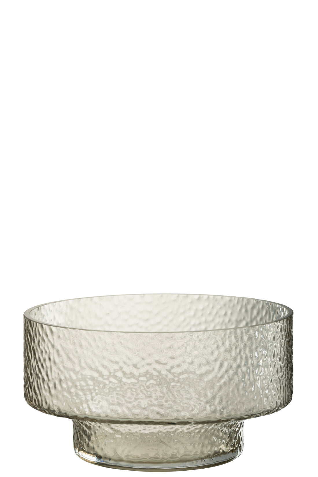 J-Line Vaas Laag Betty Glas Transparant