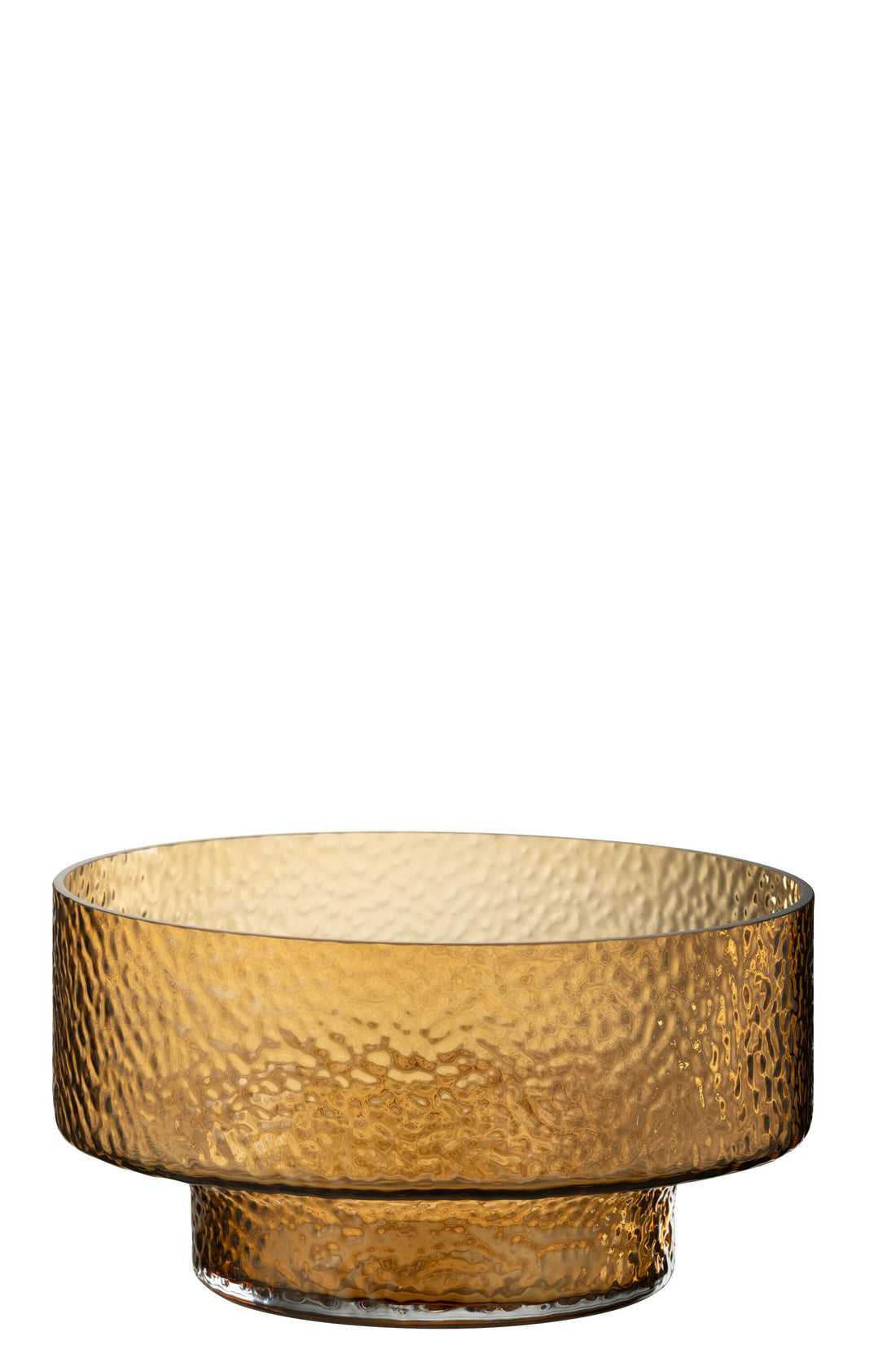 J-Line Vaas Laag Betty Glas Bruin