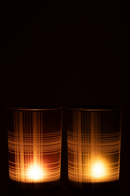 Orkaan Controle Glasmat Bruin/Groen Groot Assortiment Van 2