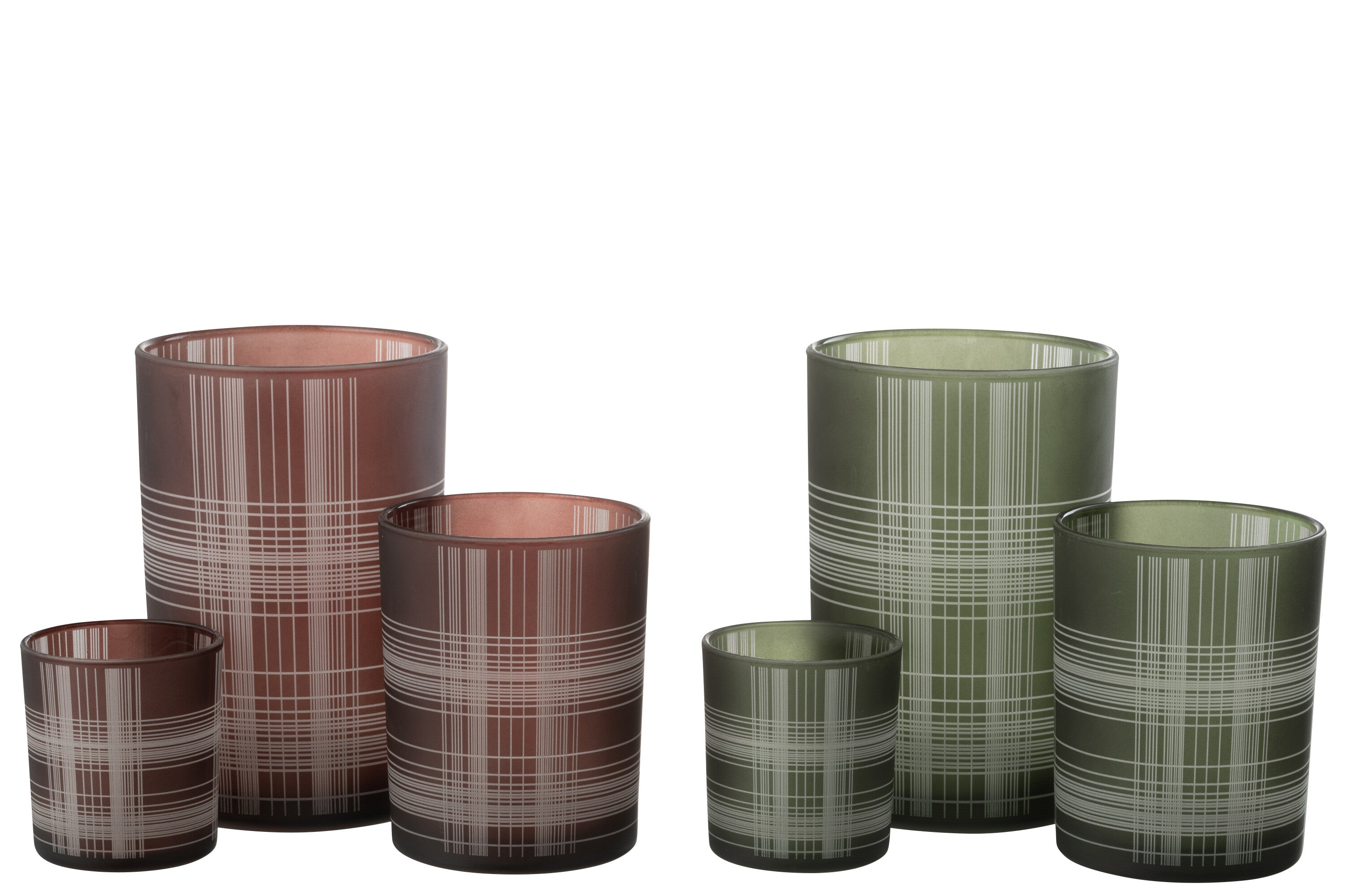 Orkaan Controle Glasmat Bruin/Groen Groot Assortiment Van 2