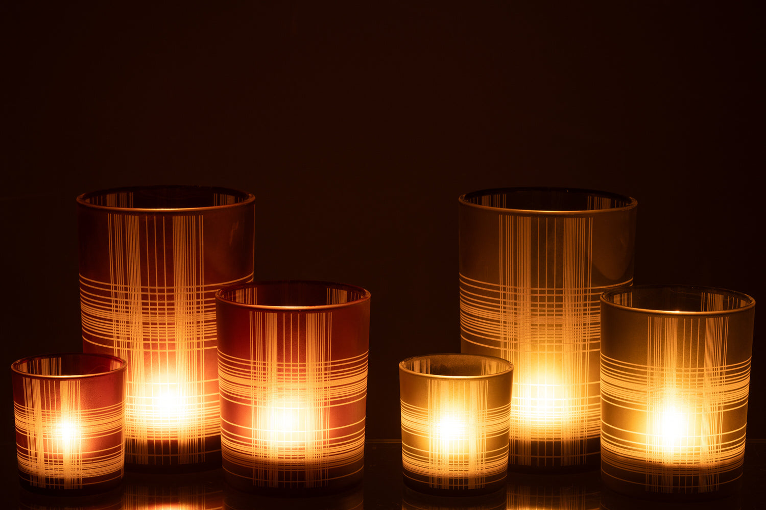 Orkaan Controle Glasmat Bruin/Groen Groot Assortiment Van 2