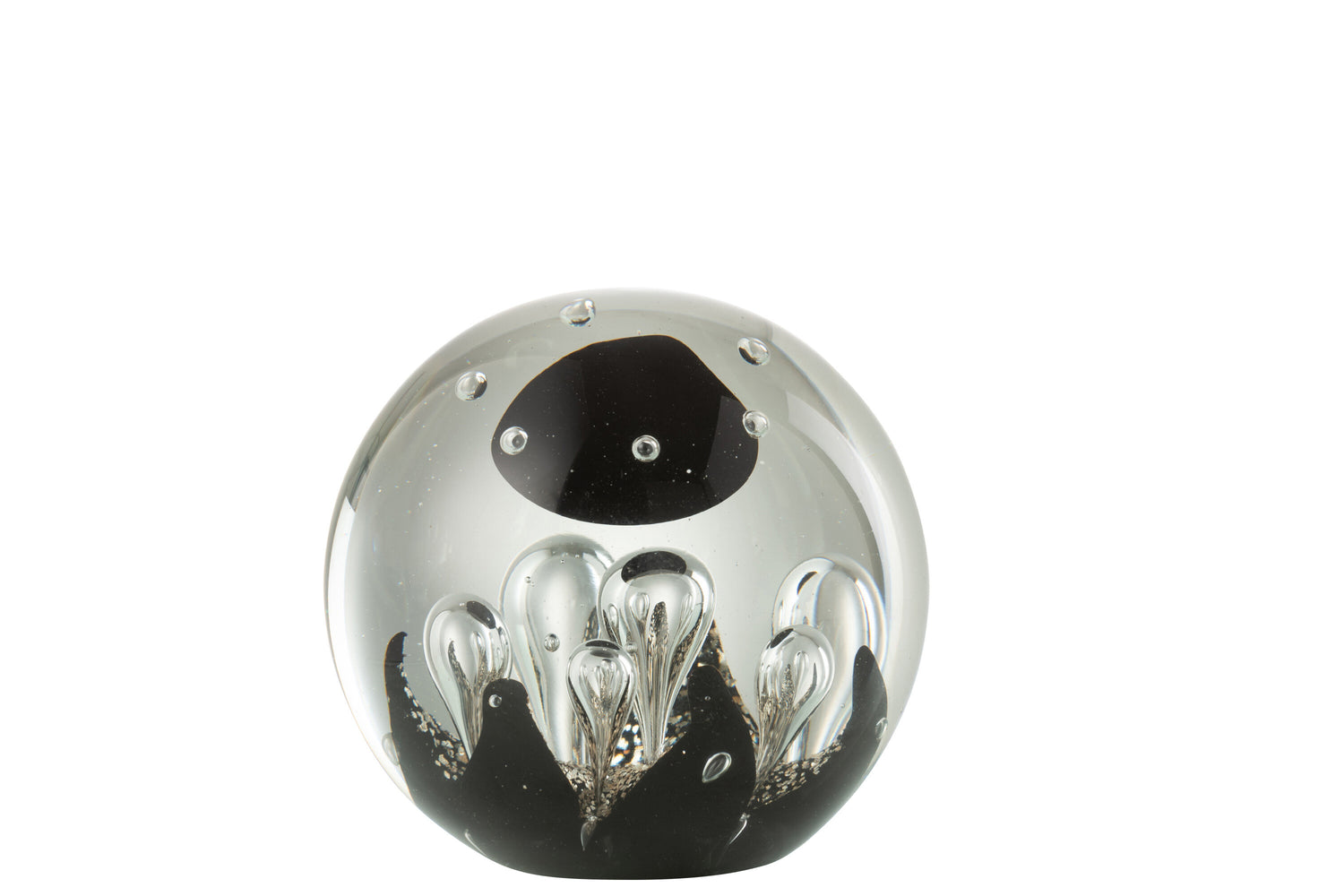 Papiergewicht Magic Glass Goud/Zwart Groot