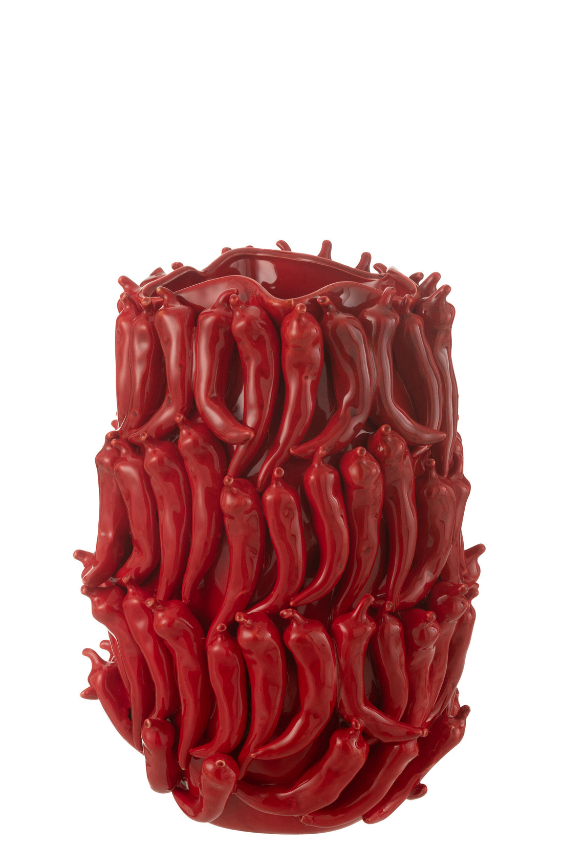 Vaas Pepers Porselein Rood Extra Groot