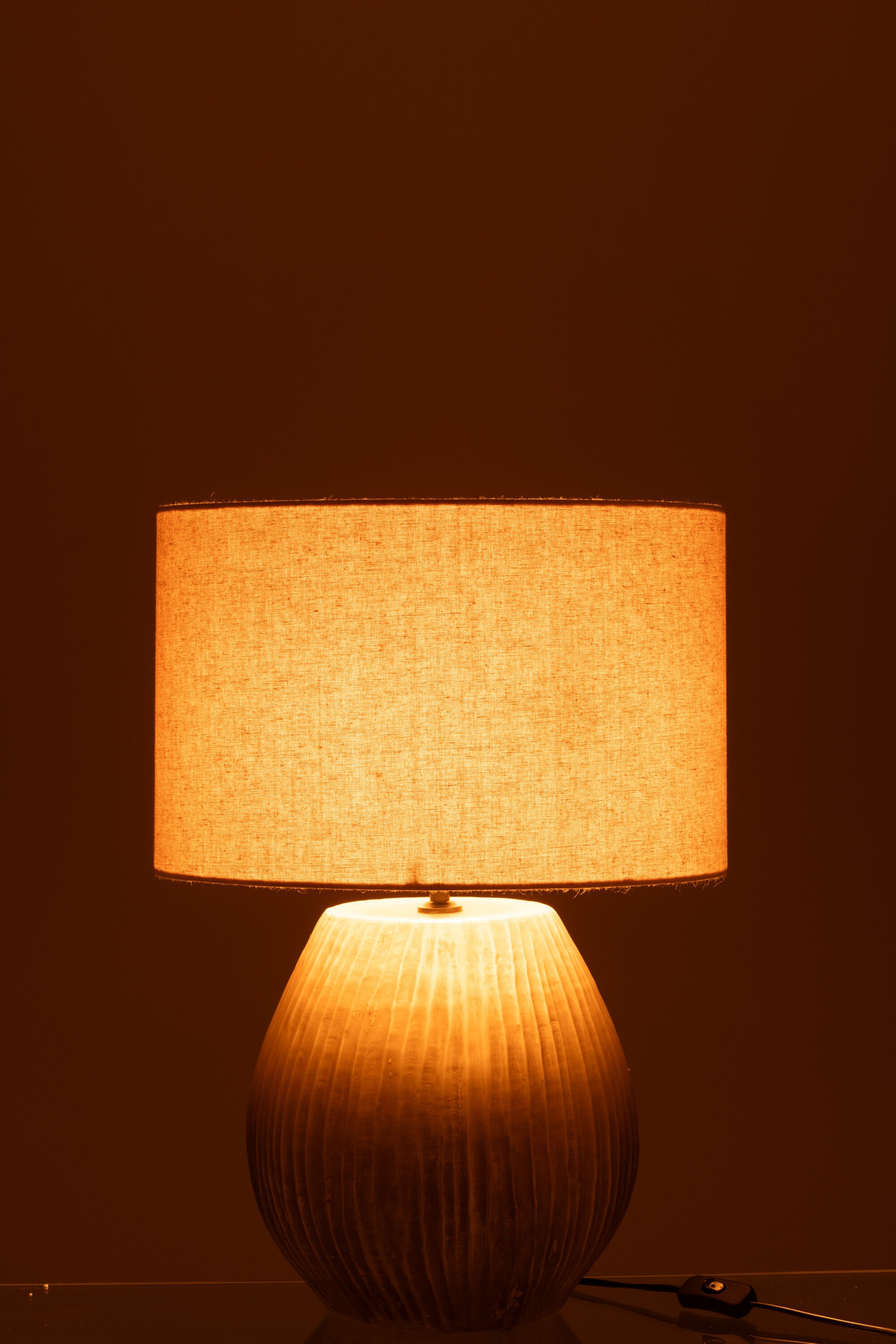 Lamp Nebu Ronde Keramiek Goud Klein