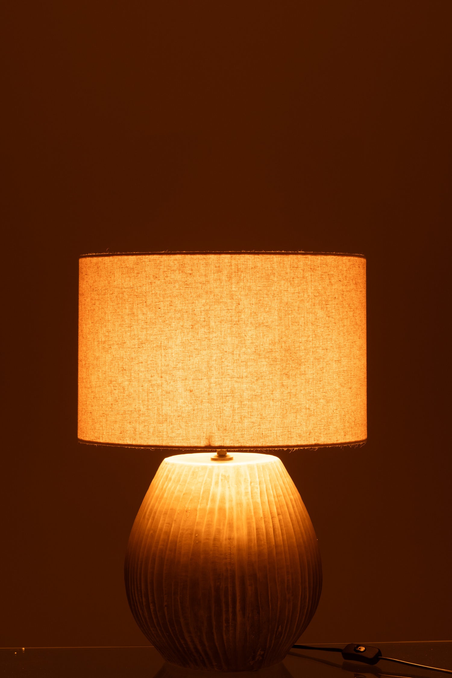 Lamp Nebu Ronde Keramiek Goud Klein