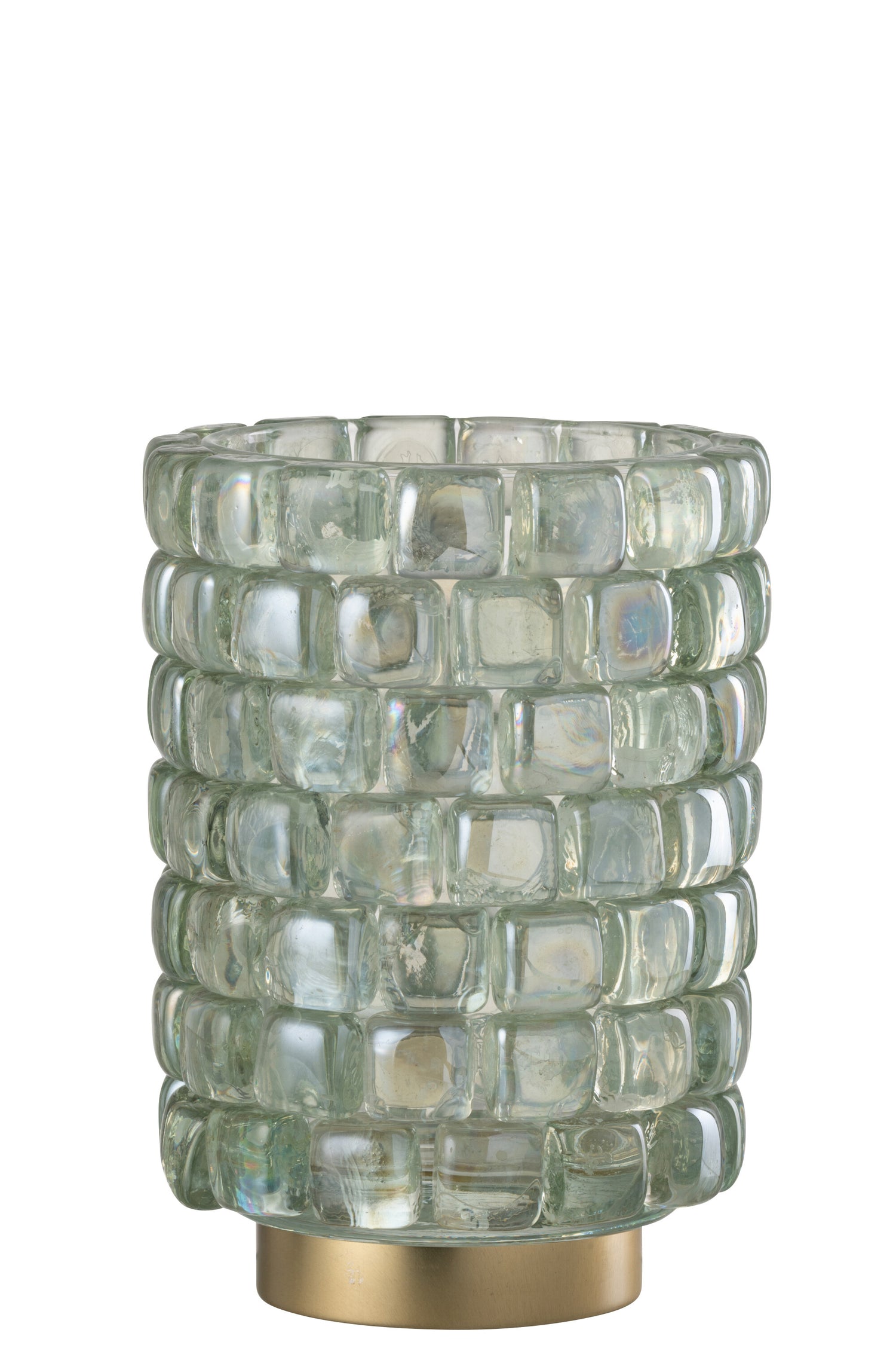 Orkaan Vierkante Mozaïekglas Transparant Groot