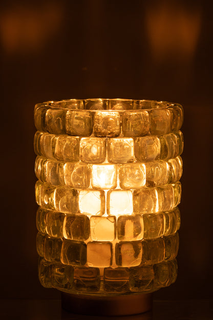 Orkaan Vierkante Mozaïekglas Transparant Groot