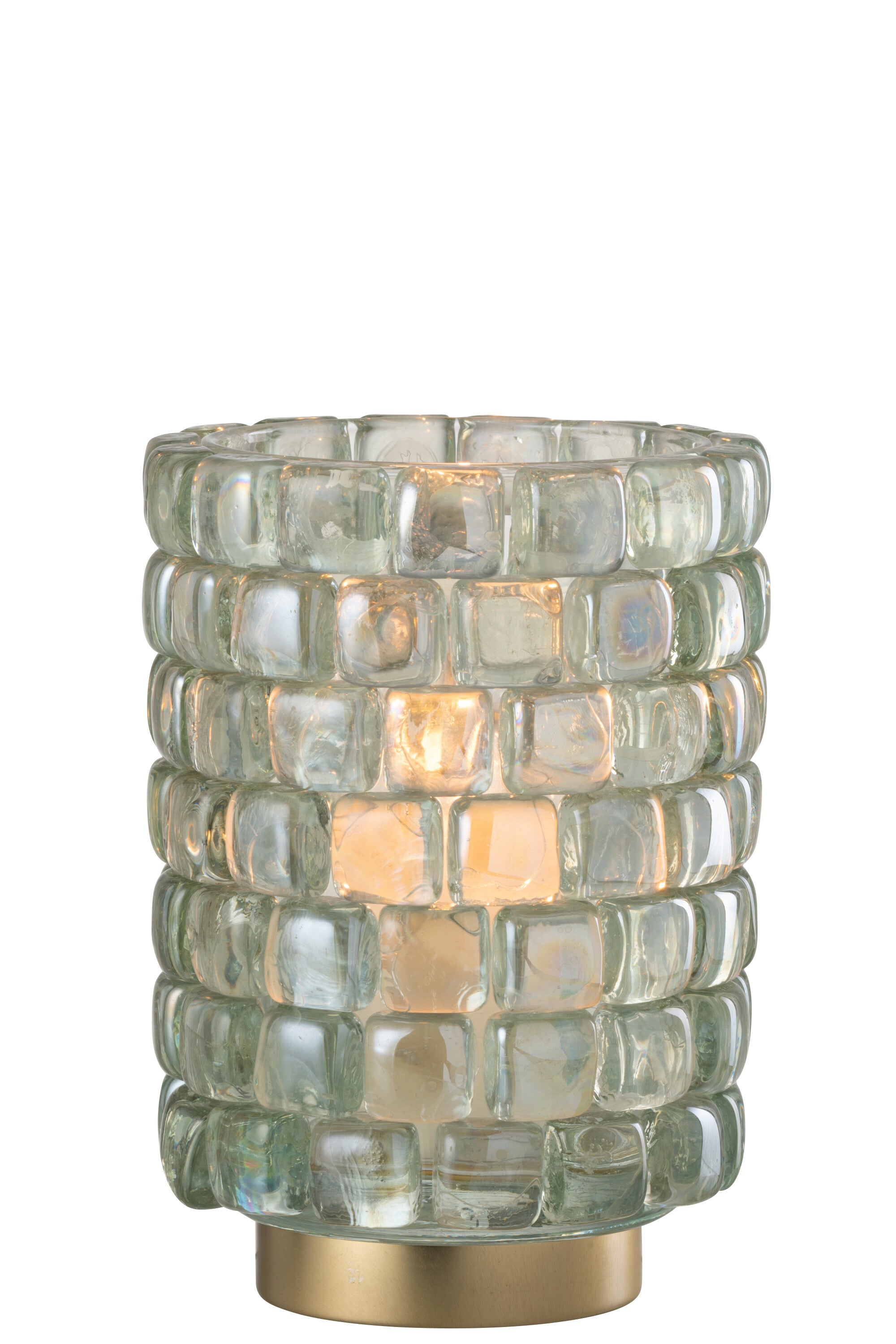 Orkaan Vierkante Mozaïekglas Transparant Groot