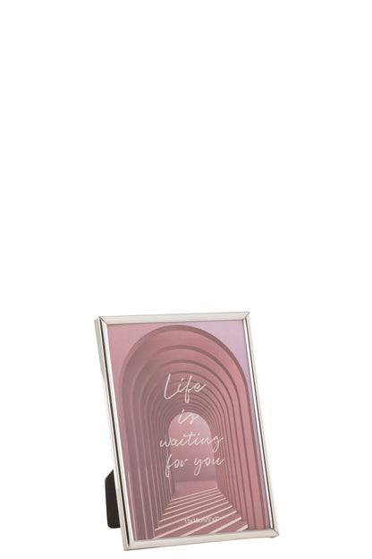 Fotolijst Tracy Staal Zilver Middelgroot