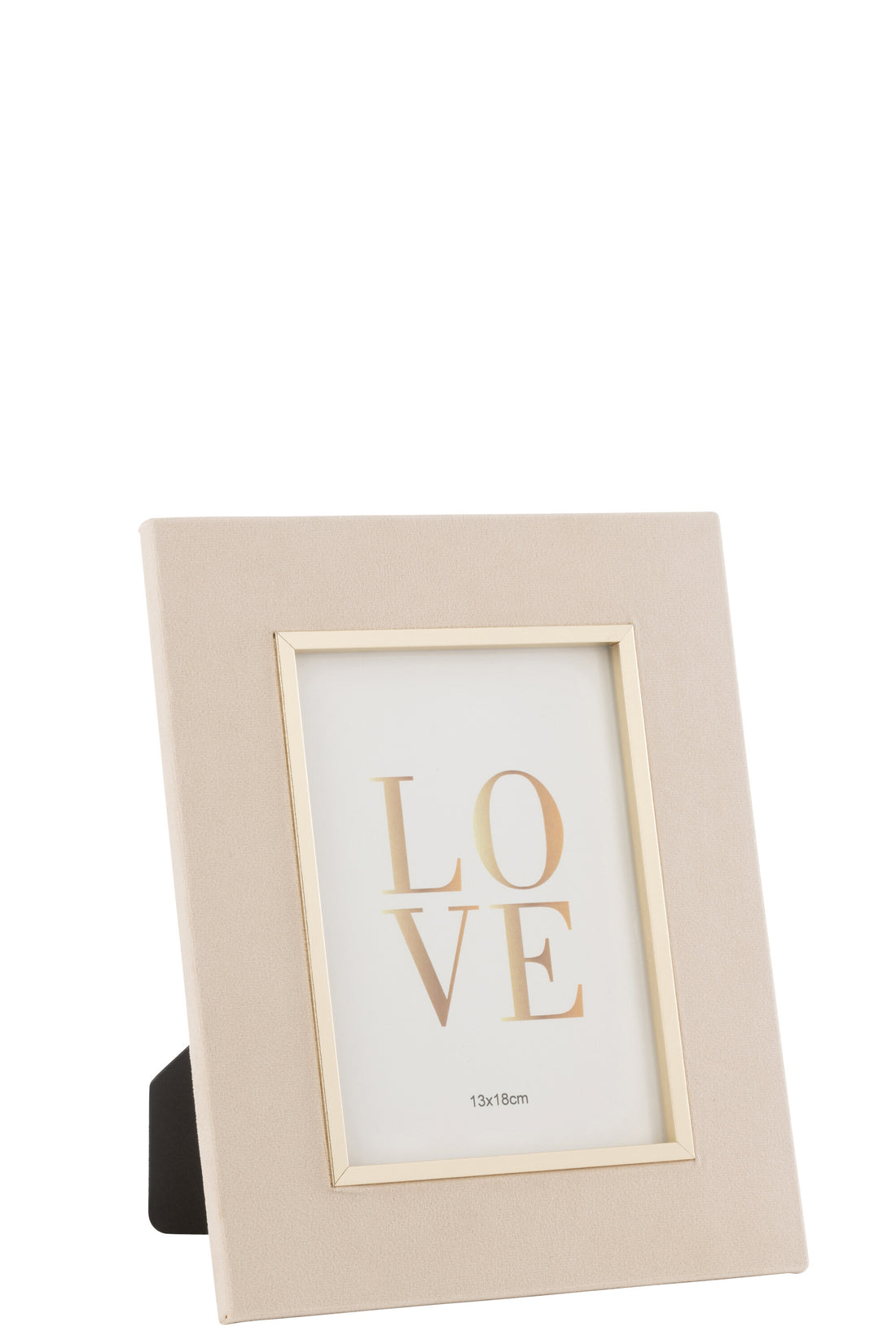 Fotolijst Dita Velvet Beige Medium