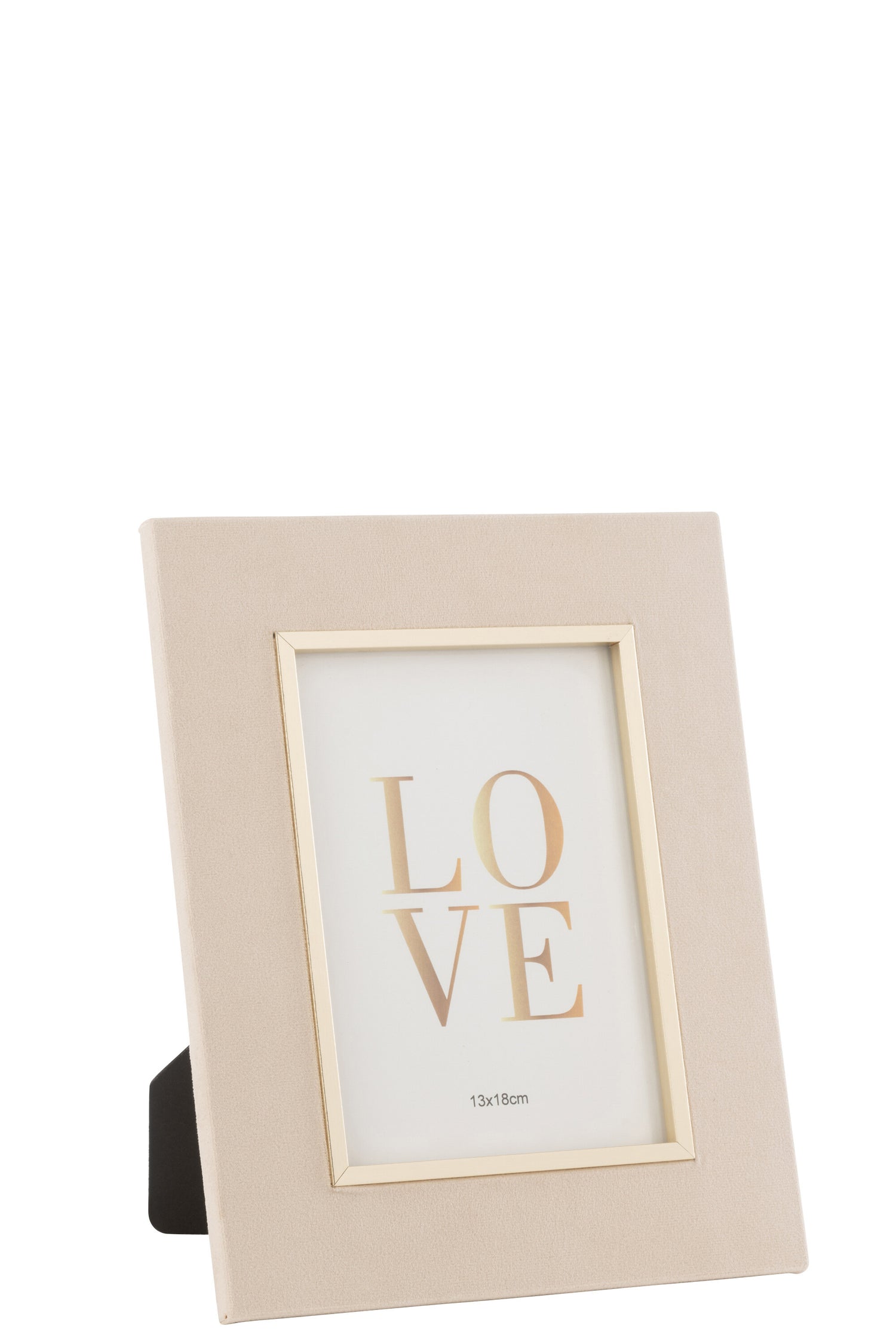 Fotolijst Dita Velvet Beige Medium