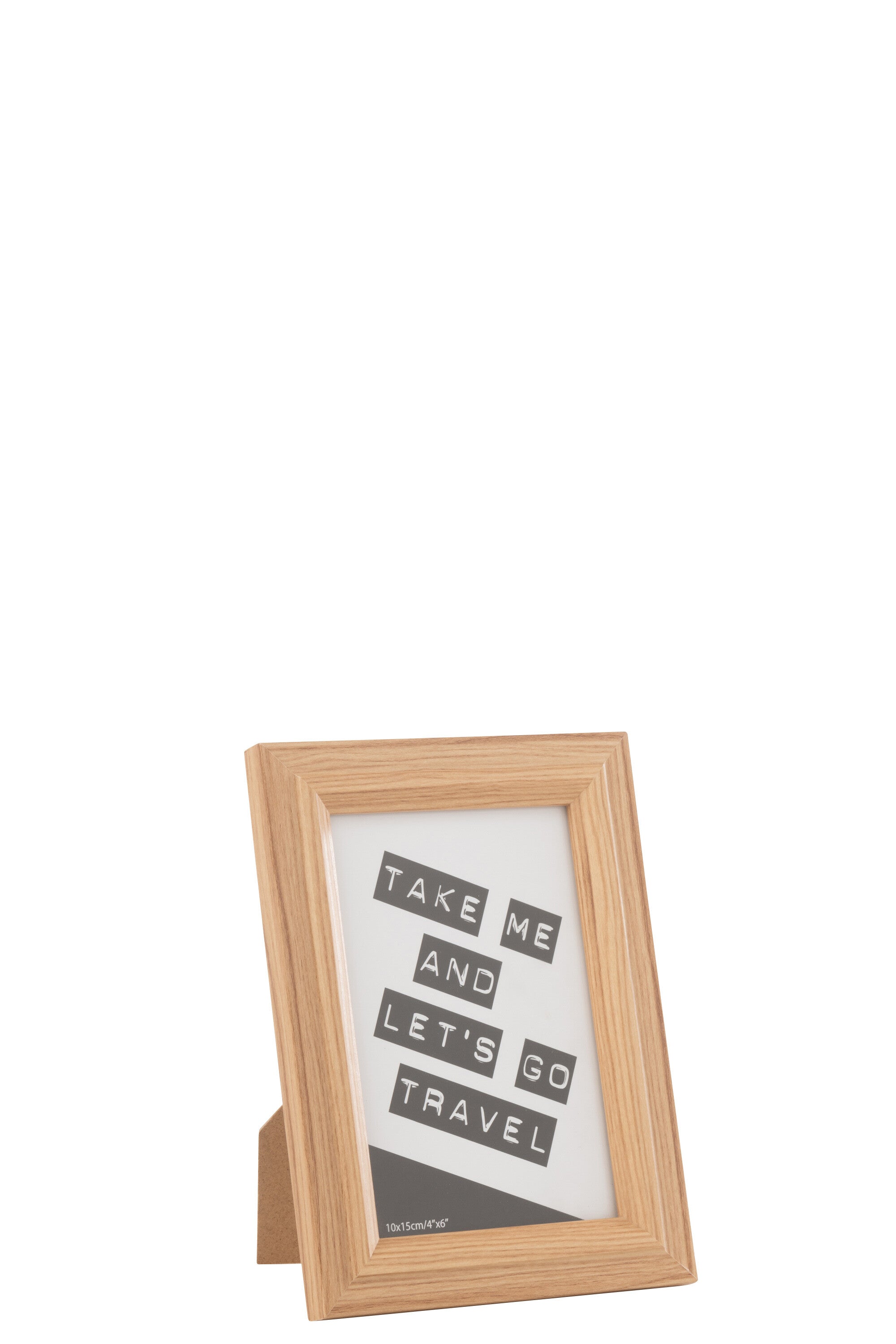 J-Line Fotokader Bob Mdf Naturel Klein