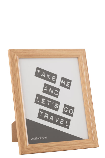 J-Line Fotokader Bob Mdf Naturel Groot