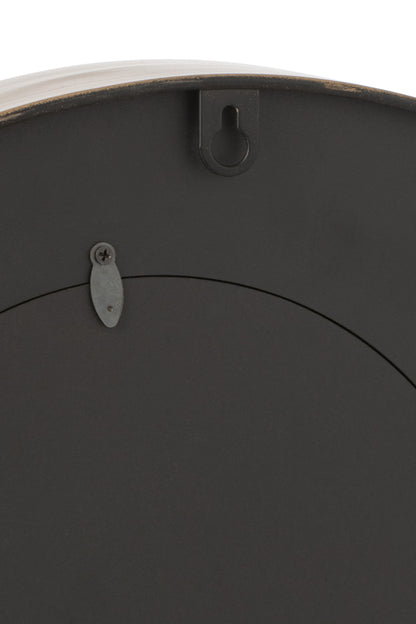 Klok Europa Kaart Mdf Goud Klein