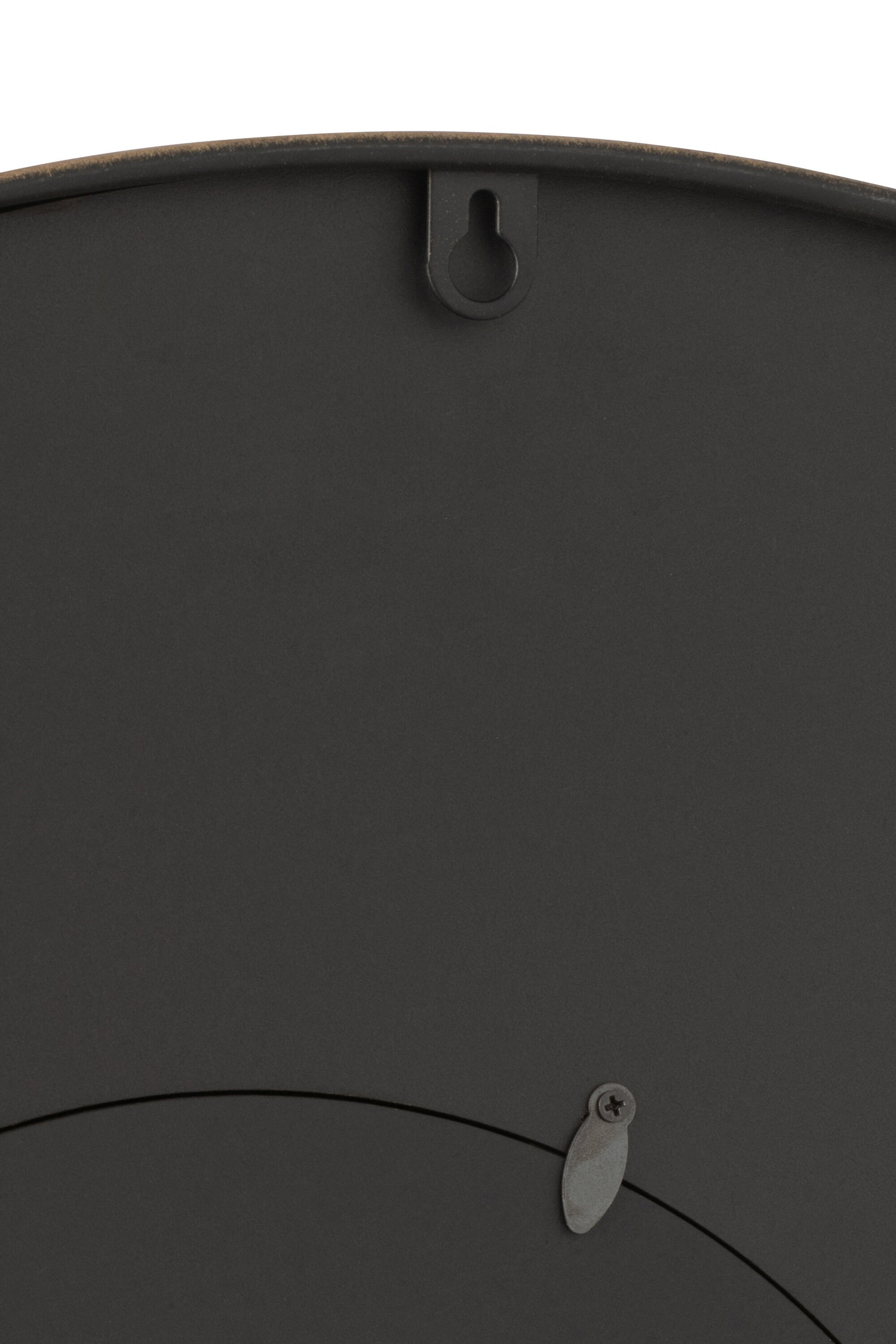 Klok Europa Kaart Mdf Goud Groot