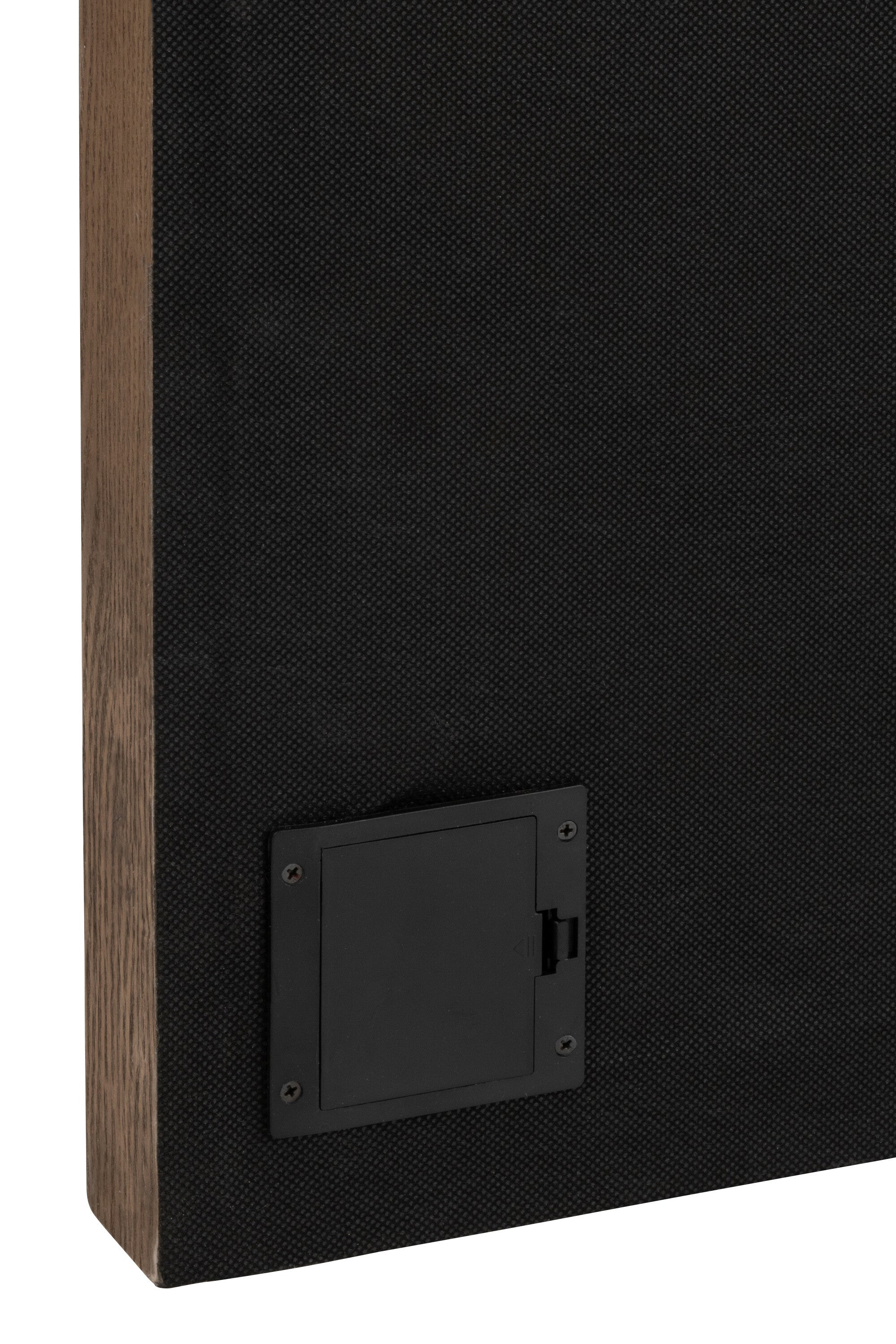 Frame Led Batterijen Kaart Wereld Hout/Canvas Bruin/Natuurlijk