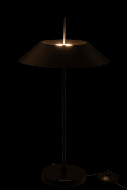 Tafellamp LED Metaal Zwart