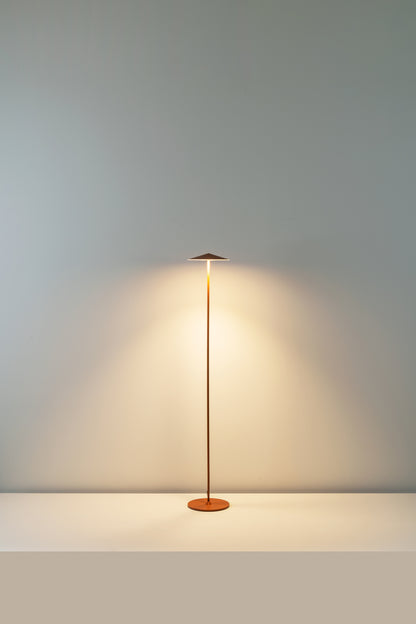 Pla vloerlamp 120 metallic koper