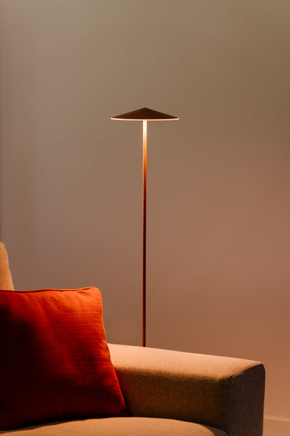 Pla vloerlamp 120 metallic koper