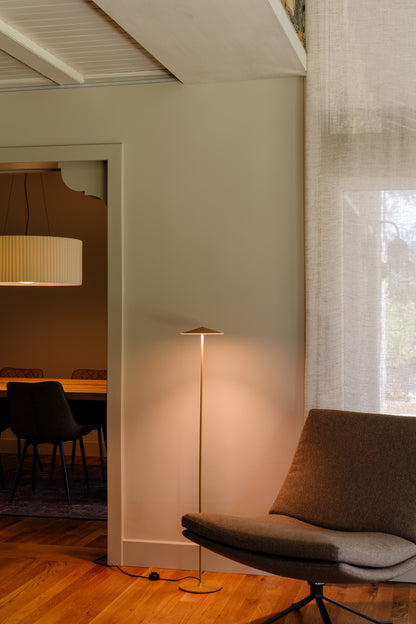Pla Vloerlamp 120 metallisch goud