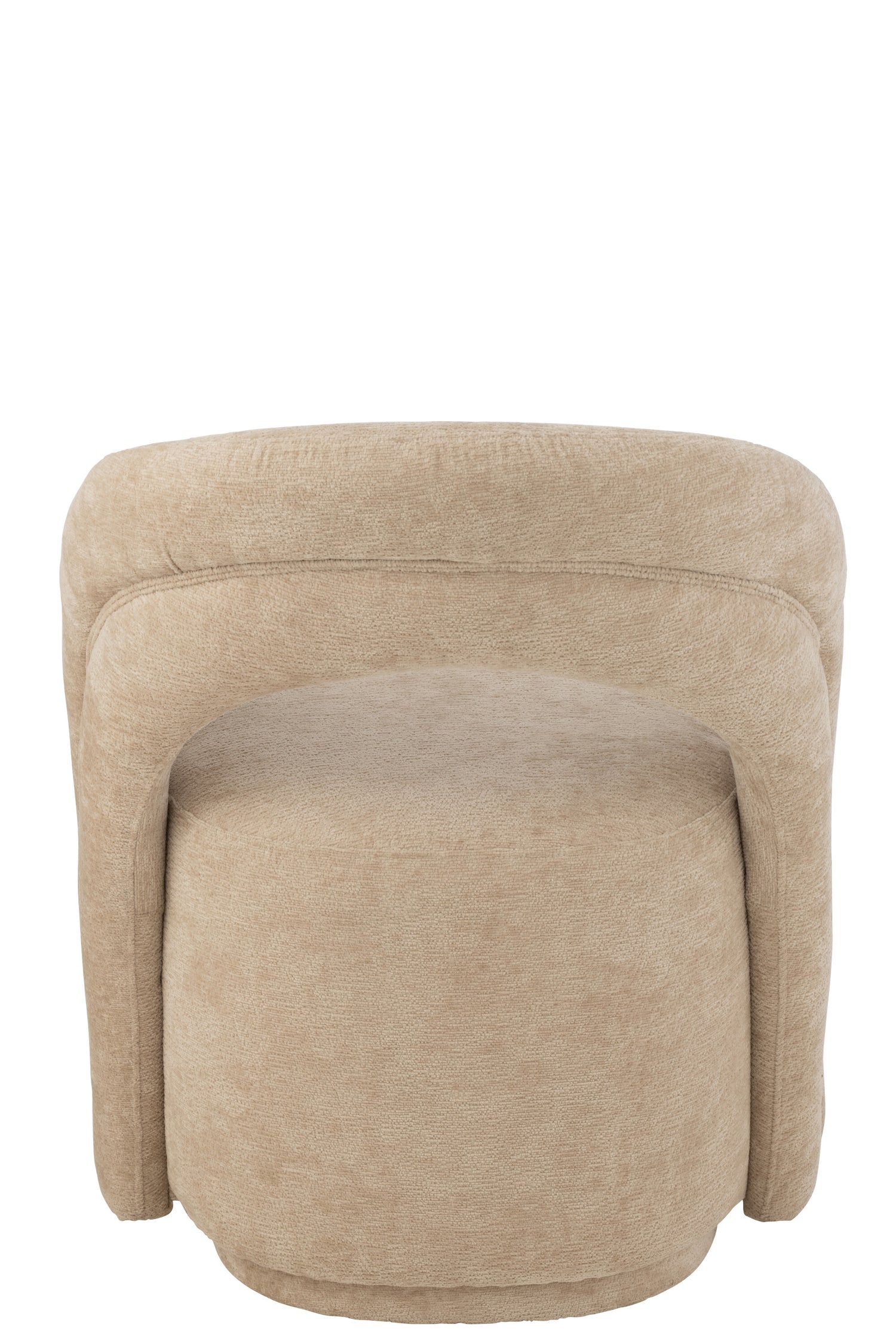Bijzetstoel Textiel Beige